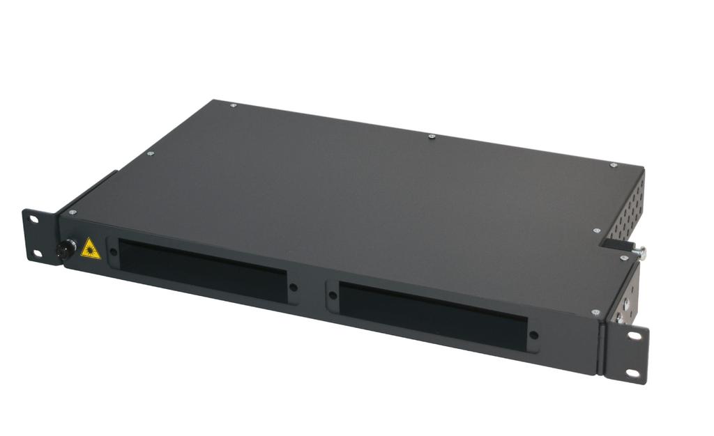 FIBREOPTIC RACK MOUNT ENCLOSURE: SWING FRAME The JCS Technologies rack mountable swing frame fibreoptic break out enclosure supports the use of loose tube fibre and riser cable types.