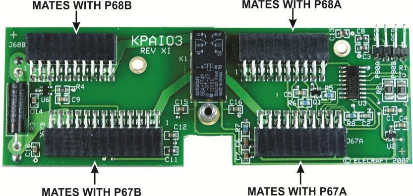 If any of the pins you removed showed corrosion or discoloration, the female connectors in the KPAIO3 board are damaged as well.