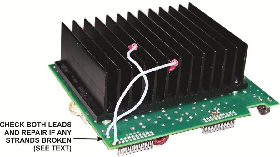 Once the connector is in place and firmly against the circuit board, plug the KIO3 interface board into the connectors to ensure they are properly aligned.