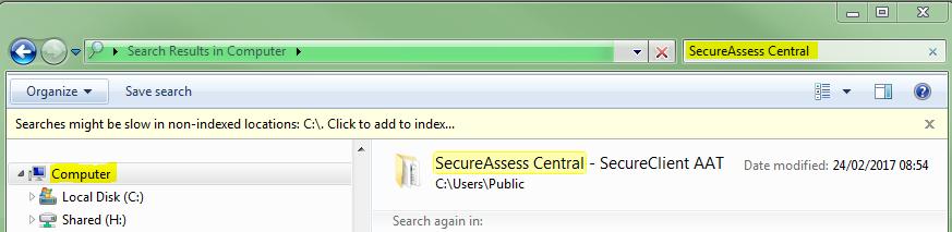 Step 5 Click on the folder named after the student s keycode there will only be one folder in this location: Step 6 For each task page accessed so far by the student, a file will appear named after