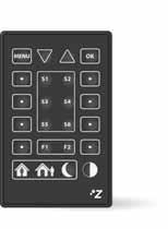 ZAS KNX Smart room controller Remote control ZN1VI-TPZAS-B 1:1 (120 x 88 x 11 mm.) ZN1VI-TPZAS-S ZN1VI-TPZAS-W ZN1IR-ZAS (85.5 x 54 x 12 mm.