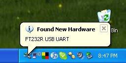 After a few seconds, the new hardware wizard will start.