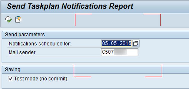Messages are saved in the job log. Message type S indicates successful messages.