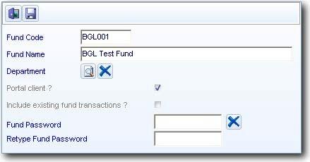 Double-click on the message to view the details and the click Process Message to continue. You will then be taken to the Fund Selection screen.