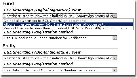 BGL SmartSign technology allows your clients to sign documents electronically eliminating the need to print, manually sign, scan and re-upload documents.
