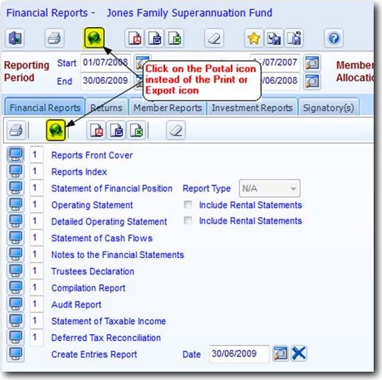 12. Simple Fund - Reports and Documents 12.1 Pushing Simple Fund Documents to Portal Single Fund Simple Fund has the ability to export the selected report(s) directly onto Portal.
