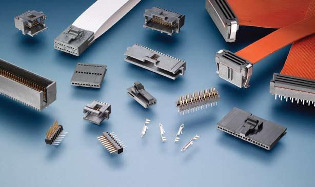 Quick Reference Guide AMPMODU System 50 The AMPMODU System 50 connector family includes a wide variety of high density boardto-board (through hole and surface mount) and cable-to-board connectors.