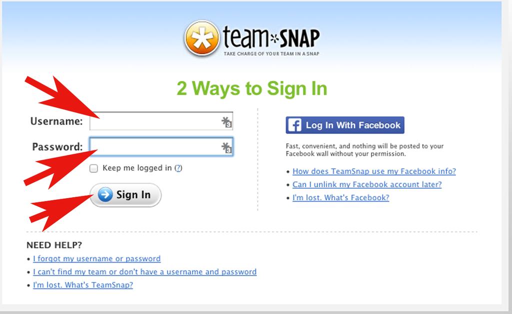 already have an account). 3. Enter your username and password and click Sign In.