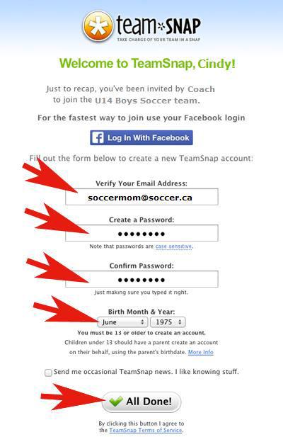 4. If you clicked Set Up New Account, enter in your email address, a
