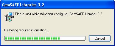 Software GemSAFE Libraries" must be uninstalled. Click on remove and the following pop-up will be displayed.