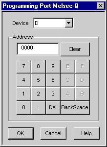 8 Device Address Configuration To set up a PLC variable in the Variable List, use the Device Address Keypad from the variable properties. See Section 3 Supported Device Addresses.