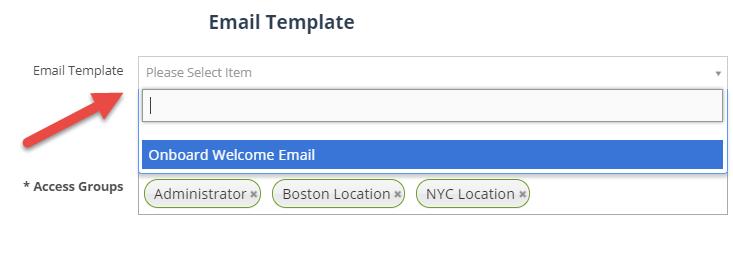 7.17 Configuring Email Templates Email Templates can be used to send automated notifications to end users upon the completion of a provision.