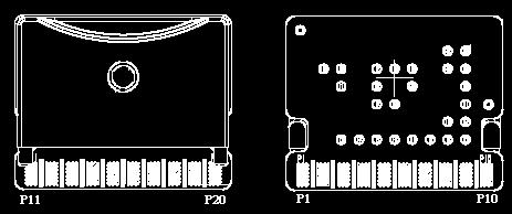 1.4 Pin Description LENS Figure 3. Module Pinout Configuration Table 1. Pin Signal Description Pin No. Name Type Definition 1 G0 I/O KEY scan function. Please leave it as floating.