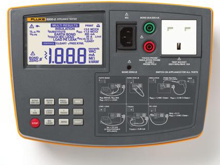 Lightweight all-in-one PAT testers The Fluke PAT testers are designed and built with the same rugged reliability as all
