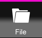 Folder Option This Option is used to copy or to transfer files from storage media to the internal memory.