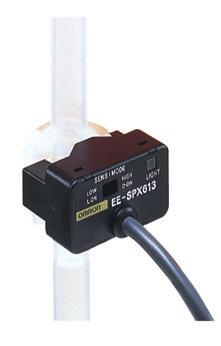 Pipe-mounting Liquid Level Photomicrosensor with Built-in Amplifier EE-SPX61 Liquid Level Photomicrosensor with operation mode and sensitivity selectors for easy application.