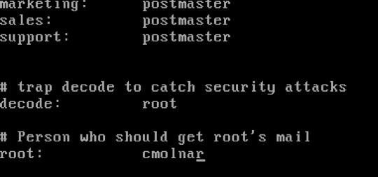 Screen capture showing SELInux in permissive state