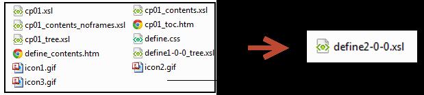 Define-XML DISPLAY The Define-XML standard does not dictate how