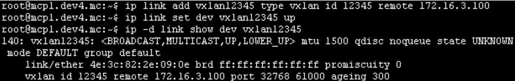 with VXLAN support in in Well supported in most modern Distros Kernel 3.