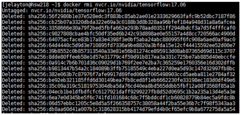 Docker Best Practices with NVIDIA Containers Notice that you need the Container ID of the image you want to stop. This can be found using the $ docker ps -a command.