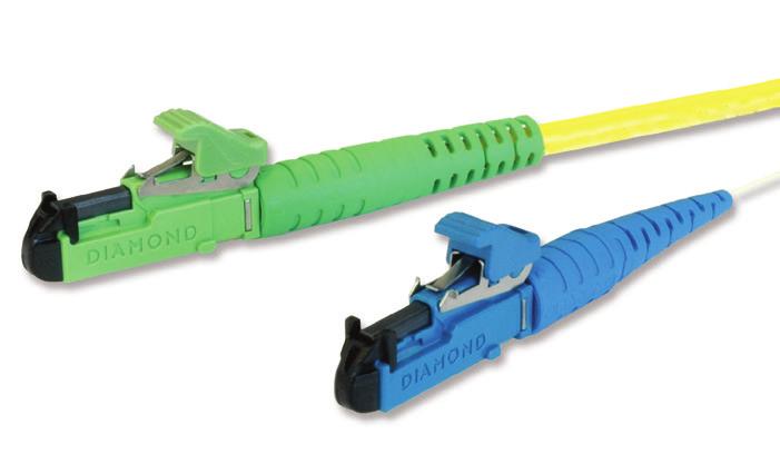 DIAMOND Fiber Optic Components CABLE ASSEMBLIES AND ADAPTERS F-3 Simplex PC/APC MULTIMODE PC Telecommunications and Fiber Optics are developing at an incredible speed.