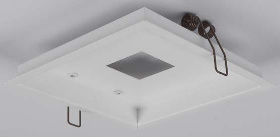 AIRsquare with Flush Mount Frame AIRsquare MOUNTING OPTIONS The AIRsquare luminaire can be magnetically