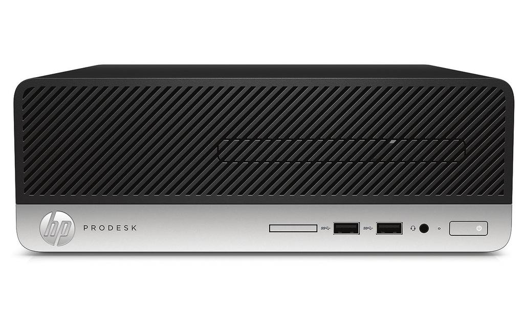Datasheet HP ProDesk 400 G4 Small Form Factor PC Designed to fit the modern workspace now and in the future, the small, reliable, and secure HP ProDesk 400 SFF is a powerful PC with performance that