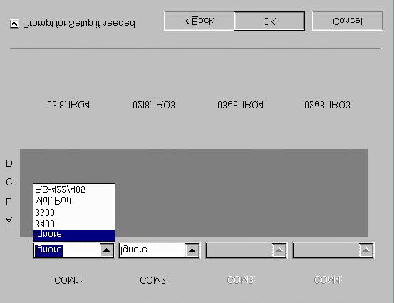 This will open the Enable/Disable Instrument Dialog box as shown. The modules in the top window are enabled. The modules in the bottom window are disabled.