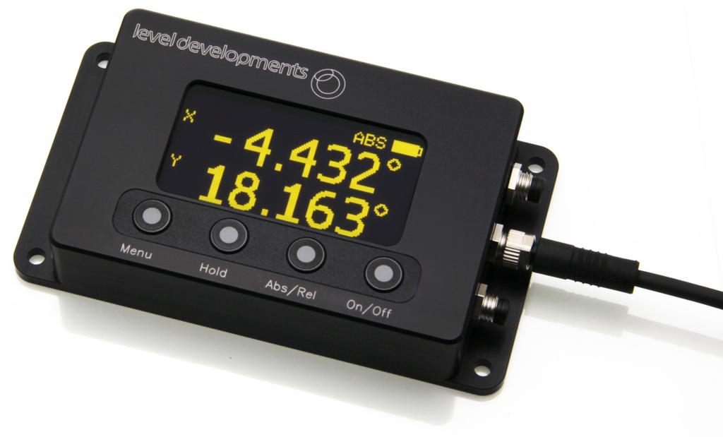 Graphic Dual Axis Mode Dual Axis Mode Features Single Axis Mode Description Features The IDS is a high quality display system for use with many of our inclinometer sensors.