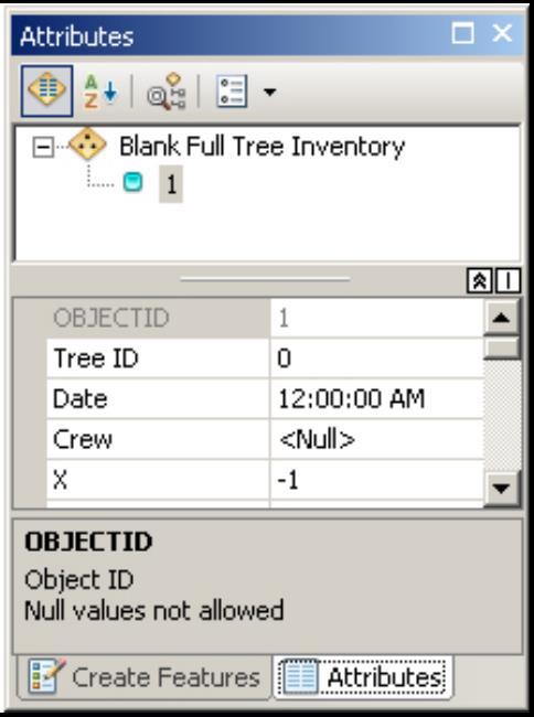 2.1). (note: for itree Eco s analysis to run correctly, the Tree ID value will need to be unique for each tree created) 7--> Click on the drop-down menu in the Tree Status field, and select Planted.