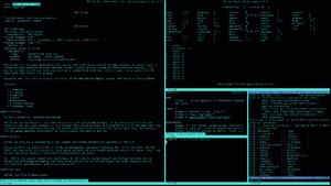 SSH and GNU Screen SSH works very well with GNU Screen, a terminal multiplexer which allows a user to access multiple