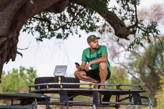 Case Study: Pride of Lions 360 video shoot - Zambia Products: Thuraya IP+ and Thuraya XT-PRO Martin Edström: A freelance journalist working closely with National Geographic magazine.