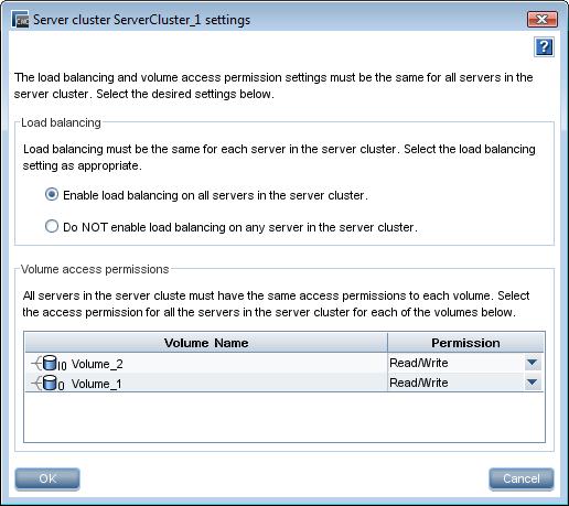 Creating a server cluster 1. In the navigation window, select the Servers category. 2. Right-click and select New Server Cluster. 3. Enter a name and description (optional) for the server cluster. 4.