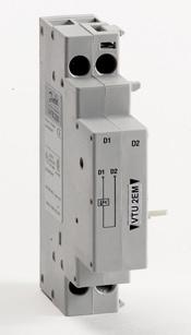 one per Circuit breaker 2 ) Can also be mounted together with CBA-S 3 ) Can also be mounted onto an alarm contact CBT S- 4 ) Always direct onto the circuit