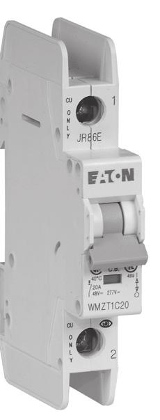 Product Application AP01102005E IEC based miniature circuit breakers, such as the WMZS, are much more than just conventional supplementary protectors from an internal design point of view and can