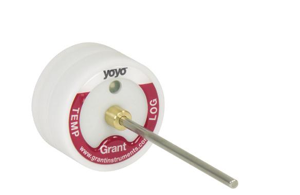 YL-T12 yoyo Temp Log Connectors for two external temperature probes (PT100/PT1000). See p.