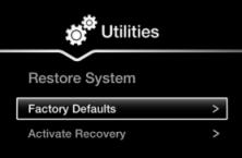 Restoring Default User Settings Restoring Default User Settings About this task This procedure explains how to restore the default settings if necessary. You can do this from the endpoint itself only.