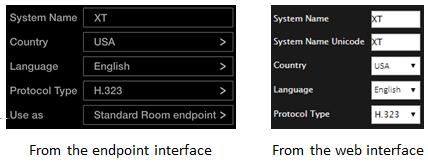 Applying basic settings characters, available on the web interface only. For more advanced settings of the system name, see Deployment Guide for Avaya Scopia XT Series.