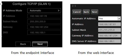 Getting Started Configuring Basic Network Settings About this task This procedure describes how to set up the basic network settings and the IP address of the XT Series as part of the Quick Setup