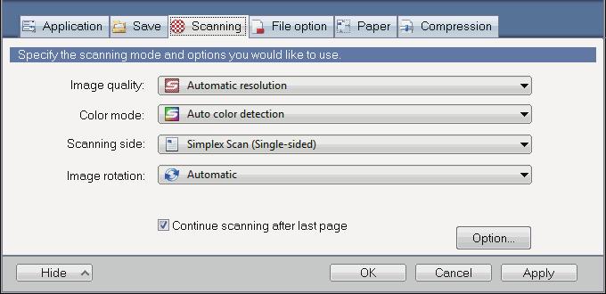 Starting Scanning Automatically (SV600) Starting Scanning Automatically (SV600) By using the following functions, you can start scanning automatically.
