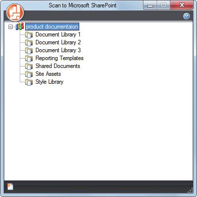 Managing Scanned Images in SharePoint Managing Scanned Images in SharePoint This section explains how to save the scanned image in SharePoint.