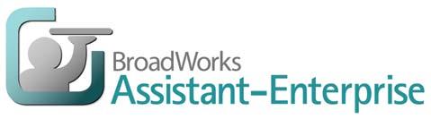 BroadWorks Assistant Enterprise Release tes Release 14.