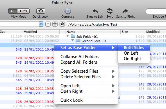 Folder Sync Instruction Manual Page 20 of 22 8.2.5 Collapse/Expand All Folders In addition to being able to collapse/expand individual folders, it is also possible to collapse/expand all folders.