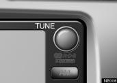 Your radio automatically changes to stereo reception when a stereo broadcast is received. ST appears on the screen.