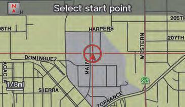 System Setup Say or select Edit Area to create the area to be avoided. The following screen appears: After selecting the choice, a map screen will be displayed.