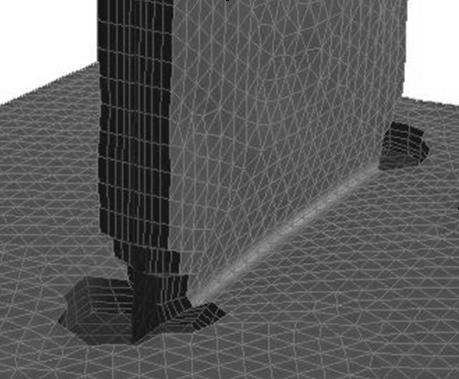 10.3 Prism Meshing Options 2. Specify the prism growth parameters as required. 3. Enable Grow on Two Sided Wall in the Growth tab of the Prisms panel. 4. Click Create. See Figure 10.3.2 for details.