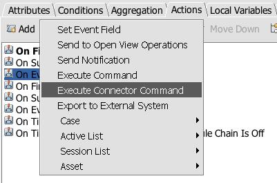 To automatically update endpoint properties through the correlation rule: See the ArcSight User Guide for creating correlation rules and action triggers. 1.