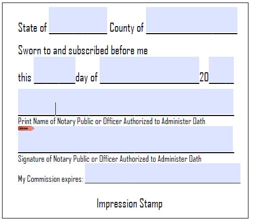 The notary must complete all the fields that appear after the box disappears. Once the fields are complete the signature button can be clicked to unlock the signature field.
