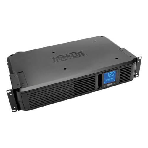 during power outage High 97% efficiency in line power mode Features 8 protected NEMA 5-15R outlets Offers automatic voltage regulation (AVR) LCD screen reports real-time UPS and power status Package