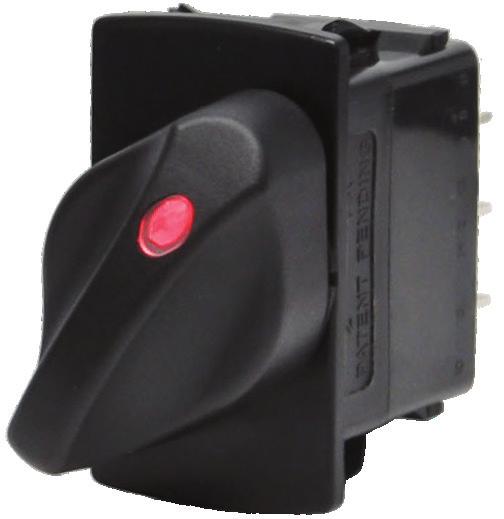 V-Series Contura Rotary Switch The V-Series Contura Rotary Switch was designed for maximum performance and reliability leveraging the features of the widely popular V-series Contura Rocker Switches.